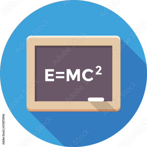 Einstein Formula Vector Icon