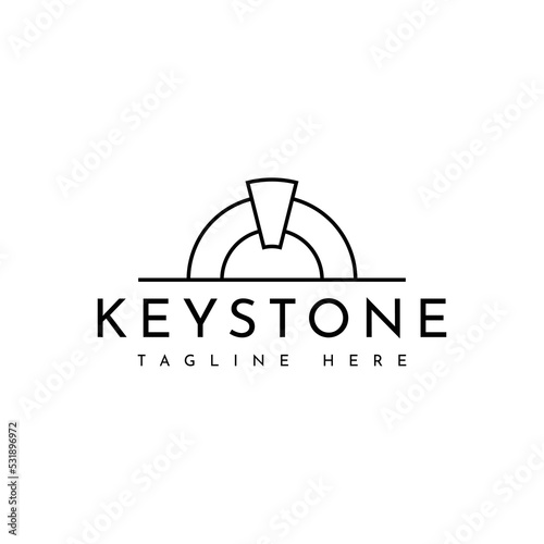 creative keystone logo design