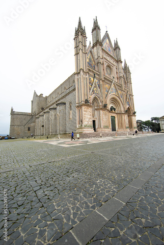 Orvieto Cathedral and square (Umbria, Italy)