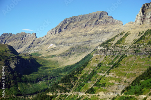Mountain in Glacier National Park