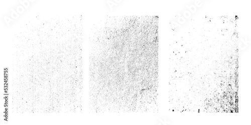 Grunge Urban Backgrounds set.Texture Vector.Dust Overlay Distress Grain ,Simply Place illustration over any Object to Create grungy Effect .abstract,splattered , dirty, texture for your design. 