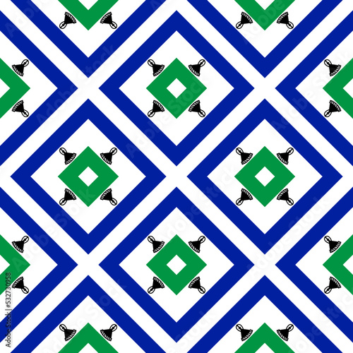 lesotho flag pattern. abstract background. vector illustration