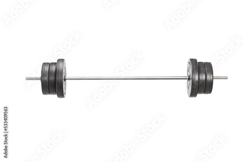 Metal barbell