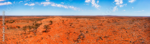 D Broken hill outback dolo hill pan