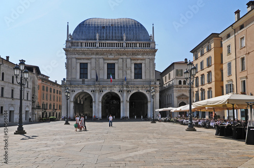 Brescia, Piazza della Loggia - Palazzo della Loggia