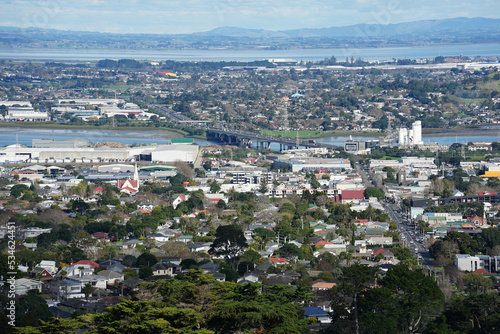 Overlooking the Auckland suburb of Onehunga