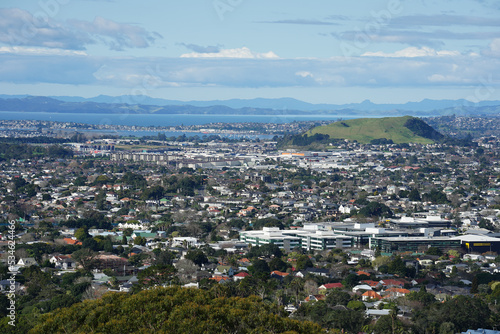 Overlooking the Auckland suburb of Mt Wellington