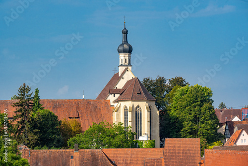 The Dominican Church in Bad Wimpfen. Neckar Valley, Kraichgau, Baden-Württemberg, Germany, Europe
