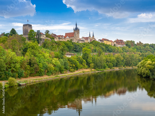 Bad Wimpfen on the Neckar river, townscape. Neckartal, Baden-Wuerttemberg, Germany, Europe