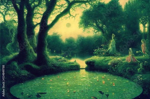 Midsummer night's dream series Little enchanted pond