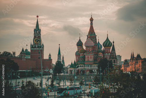 Kremlin skyline, Moscow, Russia