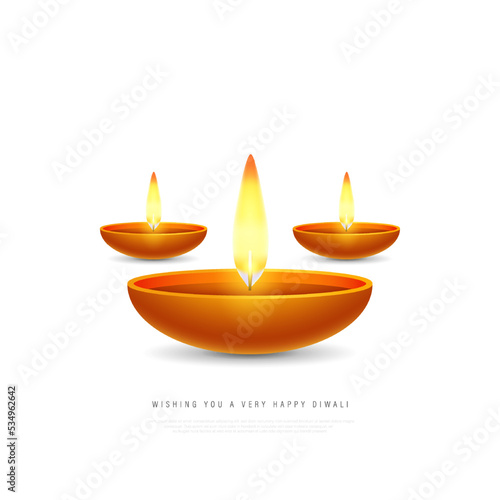 Banner for indian festival DIWALI vector illustration