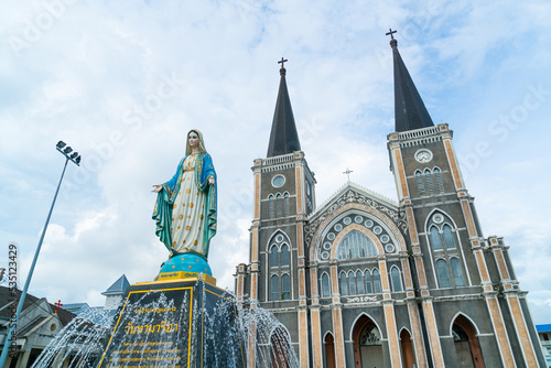 Cathedral of the Immaculate Conception at Chanthaburi in Thailand