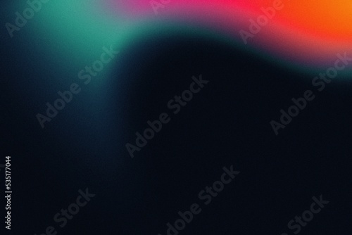 abstract northern lights, retro vibrant gradient background with thermal heatmap effect and grain texture; liquid, fluid backdrop