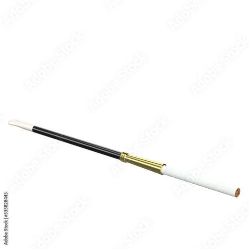 3d rendering illustration of a cigarette holder