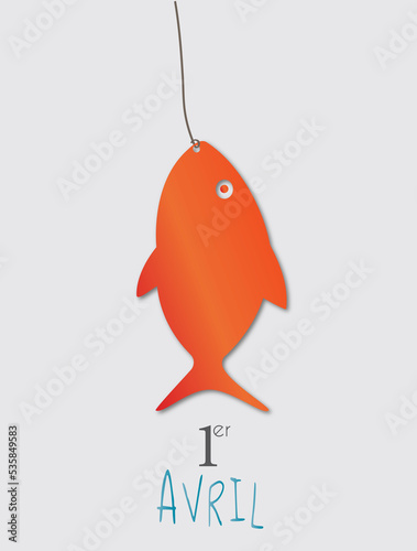 1er avril - poisson d'avril illustration