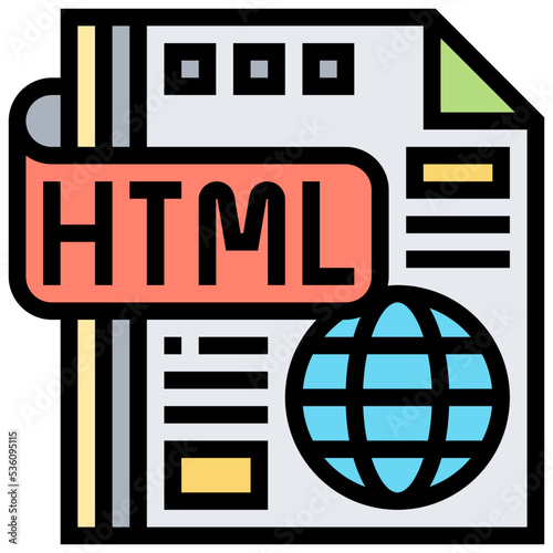 HTML icon