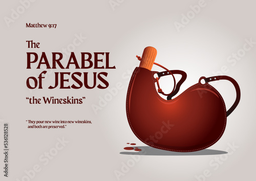 Bible stories - The Parable of The Wineskins