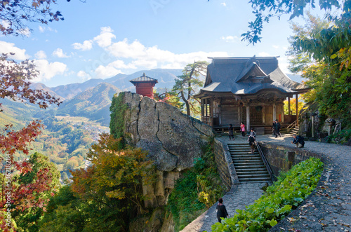 Yamadera (Risshakuji Temple) is a scenic temple located in the mountains northeast of Yamagata City. 