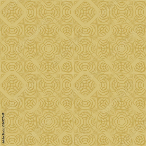 beige repetitive background with vector arcs. abstract seamless pattern. fabric swatch. wrapping paper. geometric shapes. design continuous element for textile, linen, home decor. stylish texture