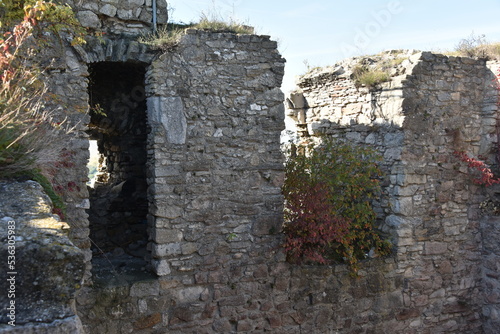 Ruine Tabor in Neusiedl am See im Burgenland, Österreich, Wohnturm, 06.10.2022