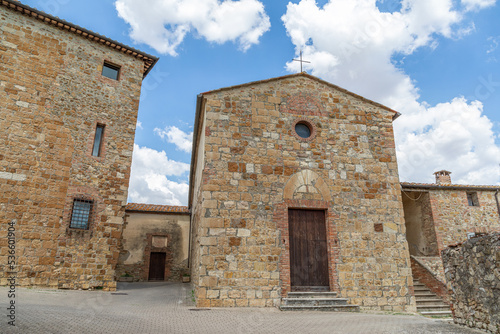 Chiesa di San Fortunato, à Murlo, Italie