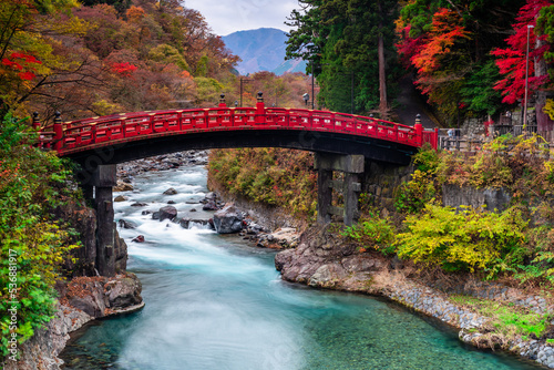 栃木県 日光 秋の神橋