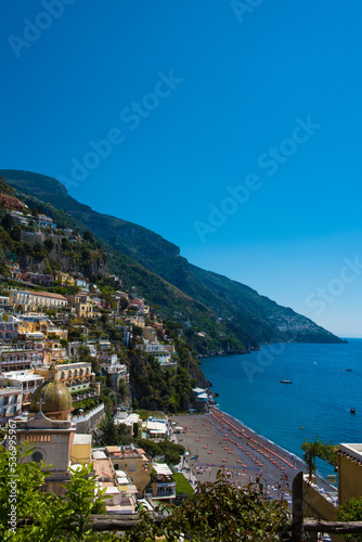 Positano view east side