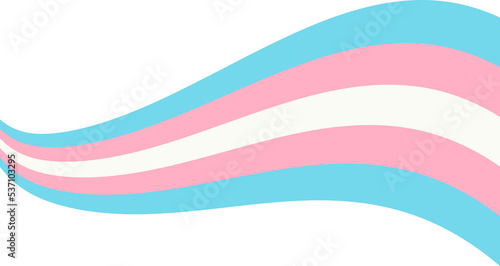 Transgender Pride Wavy Flag Human rights LGBTQ+ symbol