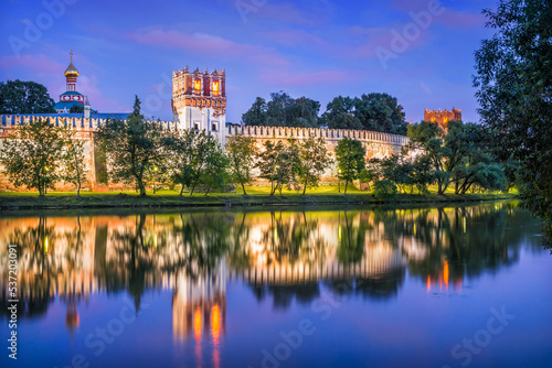 Assumption Church and towers of the Novodevichy Convent, Moscow