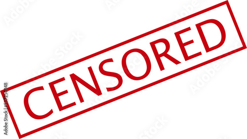 Pixel censored signs. Censor bar concept. Censorship rectangle.