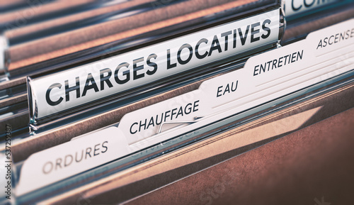 Charges locatives, copropriété.