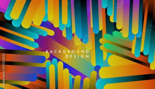 abstract colorful background Modern Stripes futuristic concept illustration