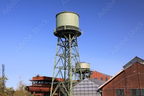 Industrial water tower in Germany