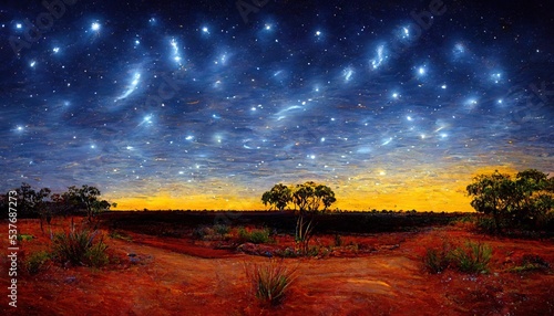 Songlines are the Australian Aboriginal walking routes that crossed the country, linking important sites and locations