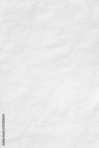 White crumpled paper background texture