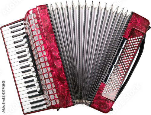 Single Accordion - Isolated