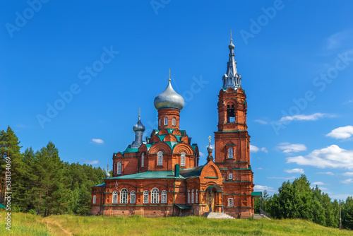 Stone church, Shirkovo, Russia