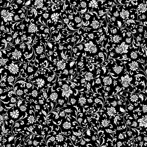 Beautiful and seamless chintz pattern,