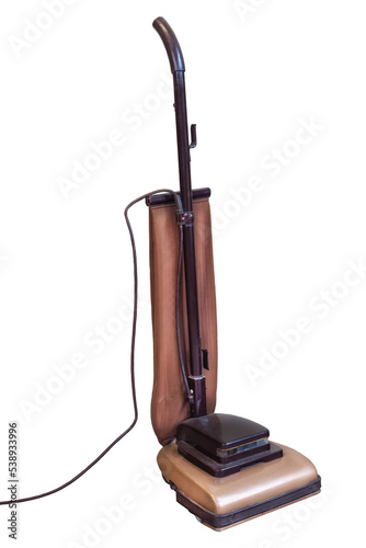 Vintage brown vacuum cleaner