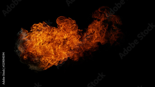 Abstract blaze fire flame background.