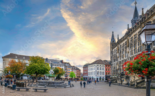 Aachen Rathaus am Rathausmarkt