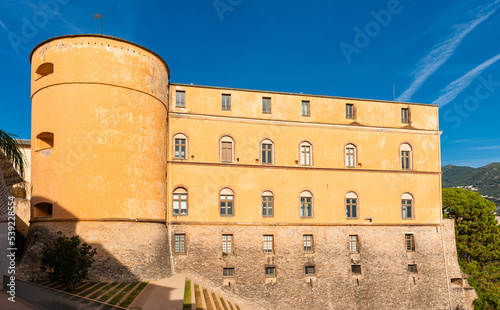 The Governors Palace in the citadel , Bastia, Corsica, France