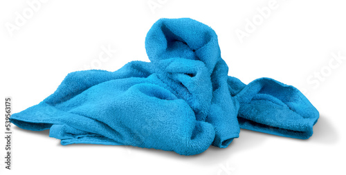 Clean Blue Towel