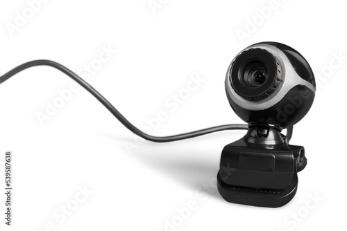 Internet webcam isolated online computer accessory video camera