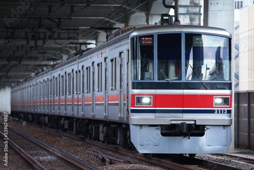 通勤電車 東急目黒線3000系