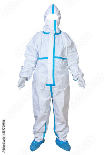 Disposable medical protective coverall