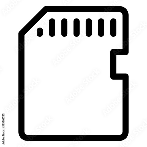 sd card storage icon