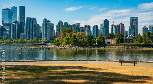 Vancouver skyline from Stanley Park