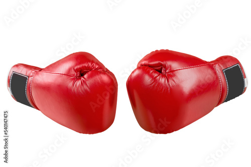 A pair of boxing gloves Isolated on Transparent Background